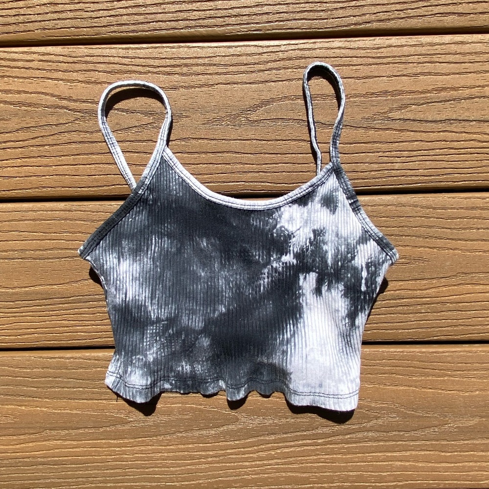 Shein Tie die Crop Top